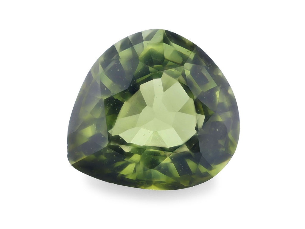 Green Tourmaline 6.4x6mm Pear Shape