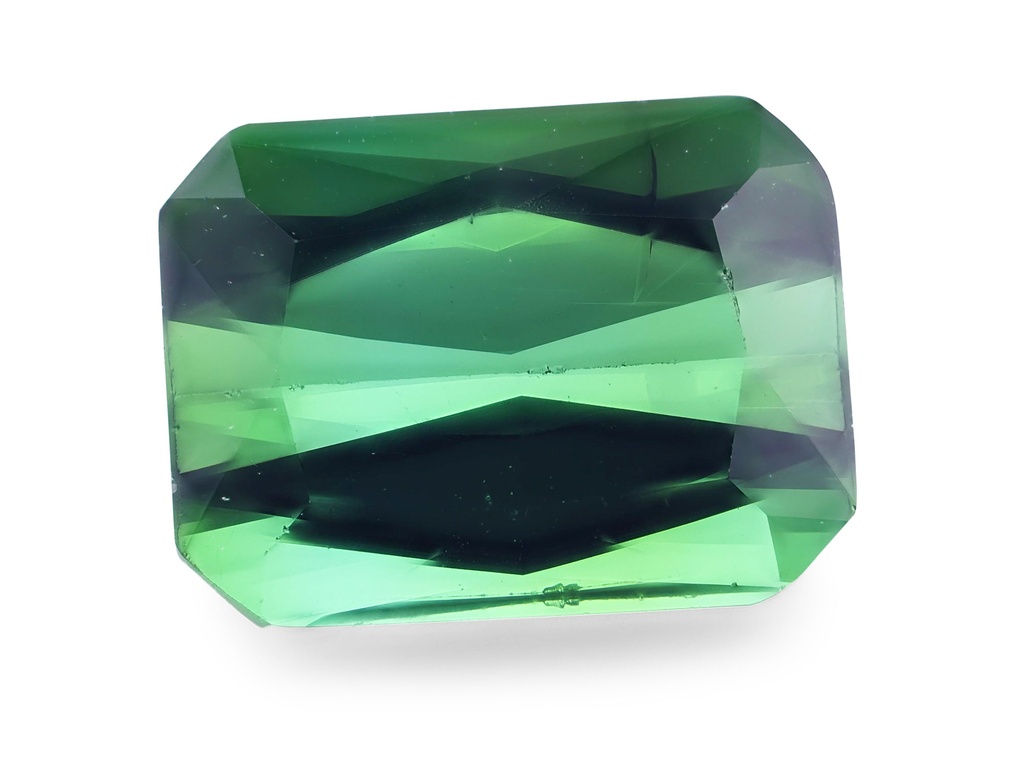 Green Tourmaline 7.8x6mm Scissor Cut