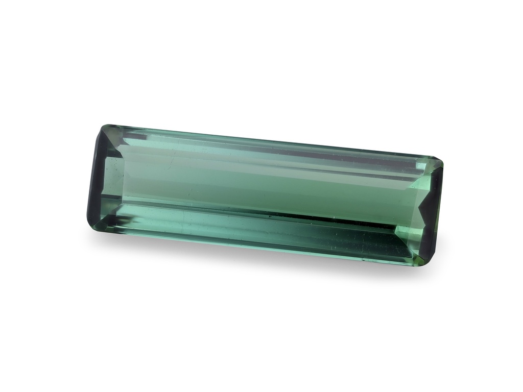 Green Tourmaline 13.8x4.1mm Emerald Cut