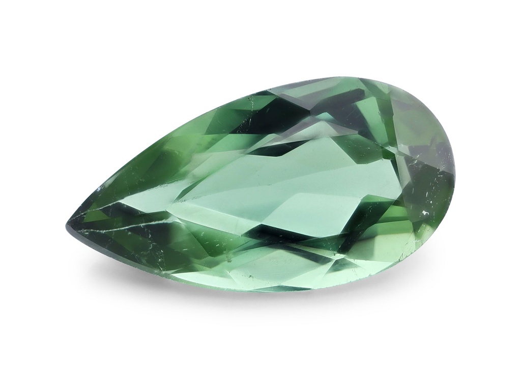 Green Tourmaline 8x4.2mm Pear Shape