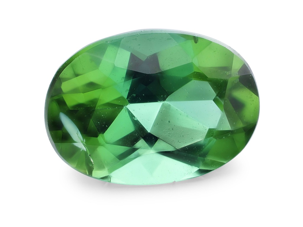 Green Tourmaline 6.9x5mm Oval