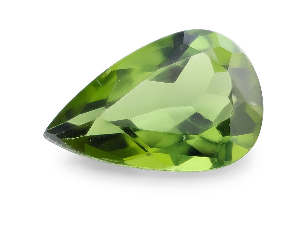 Green Tourmaline 6x4mm Pear Shape