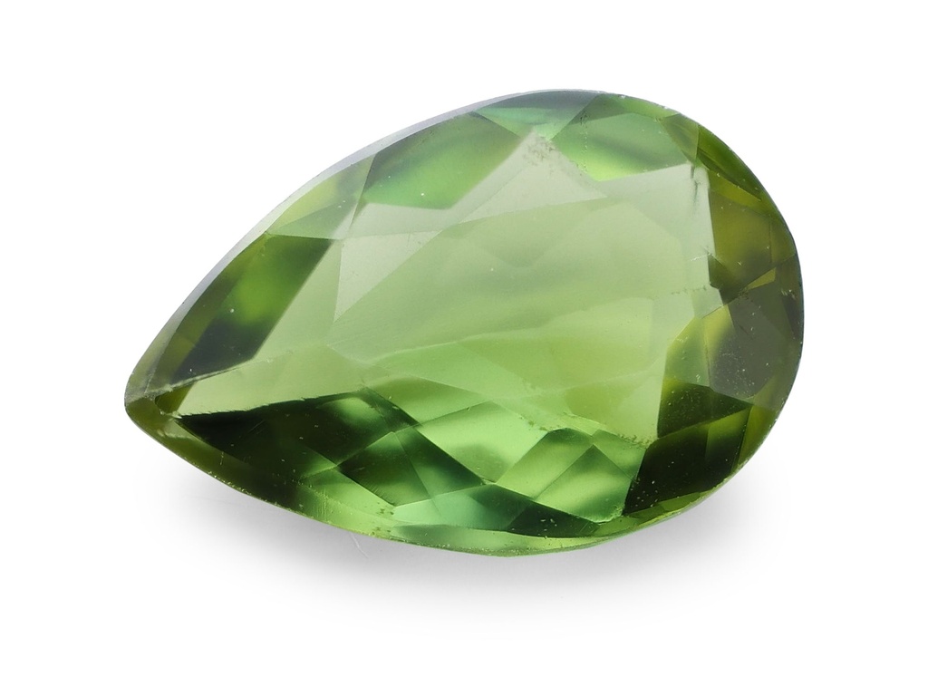 Green Tourmaline 5.8x4mm Pear