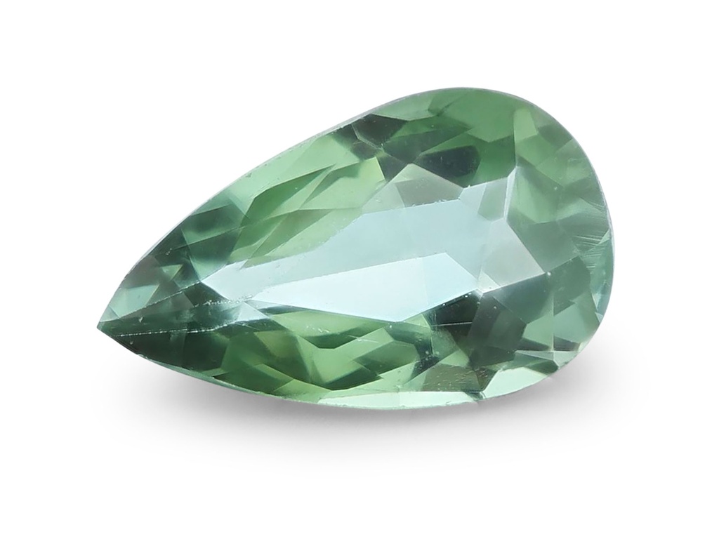 Green Tourmaline 5.6x3.35mm Pear Shape