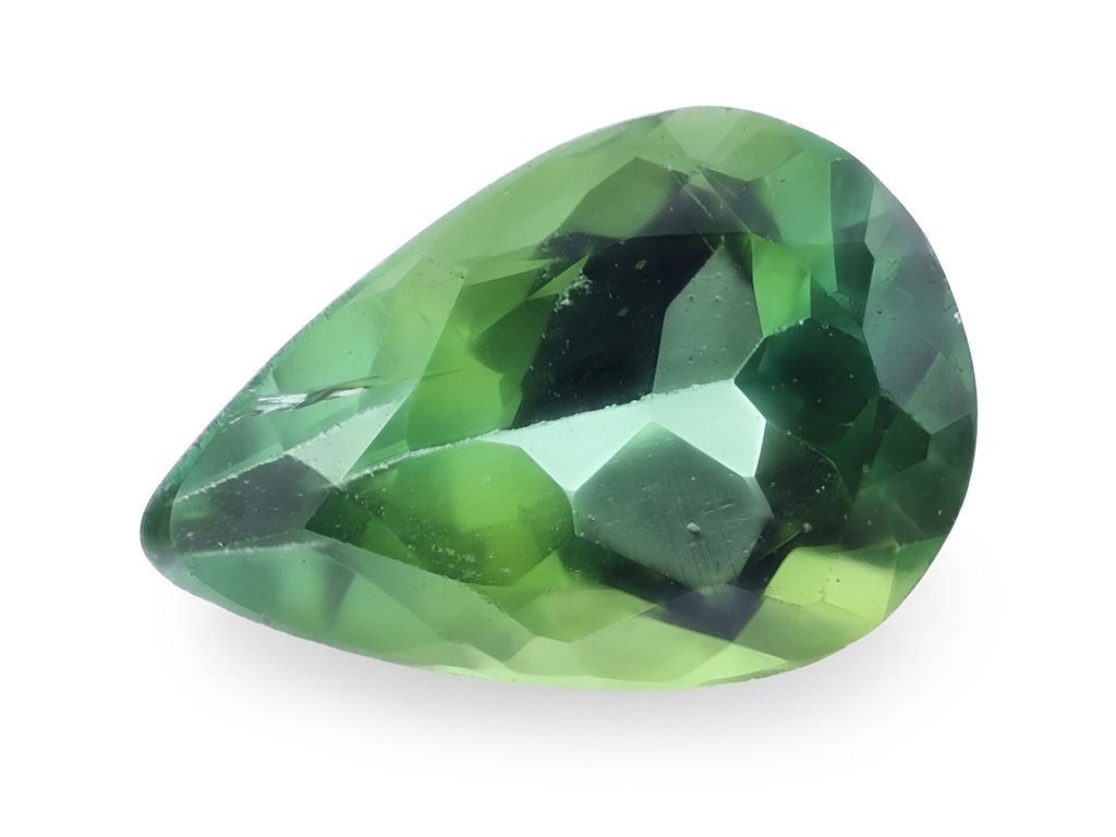 Green Tourmaline 6x4.1mm Pear Shape