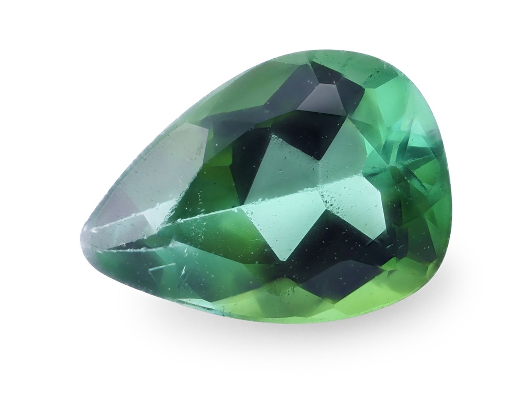 Green Tourmaline 5.8x4.1mm Pear Shape