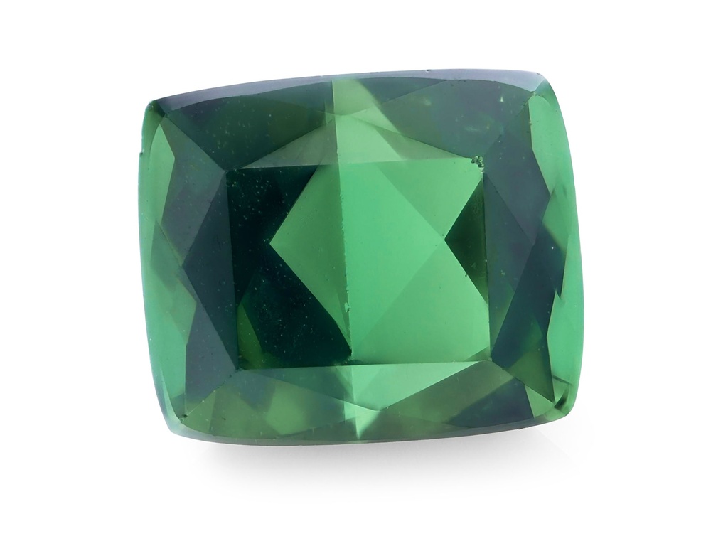 Green Tourmaline 6.7x5.9mm Cushion