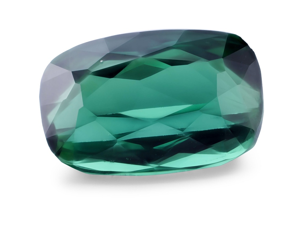 Teal Tourmaline 8.8x5.8mm Cushion