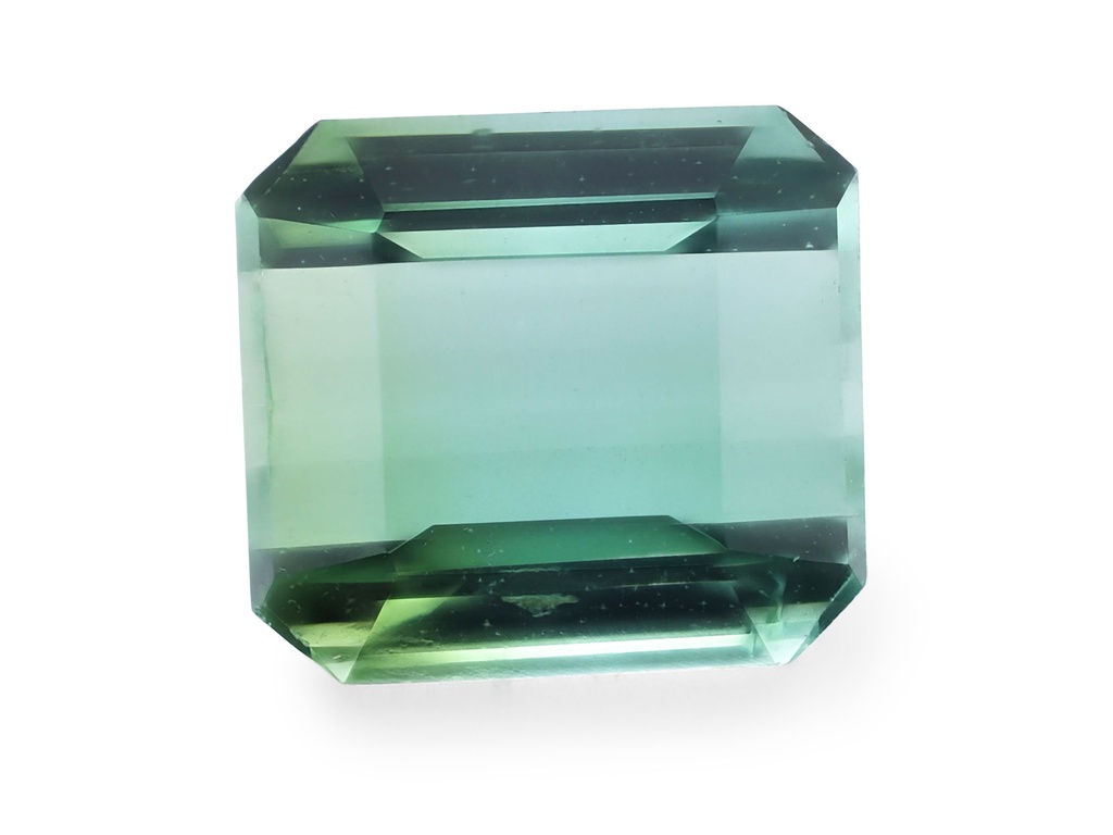 Green Tourmaline 4.40mm Square Emerald Cut