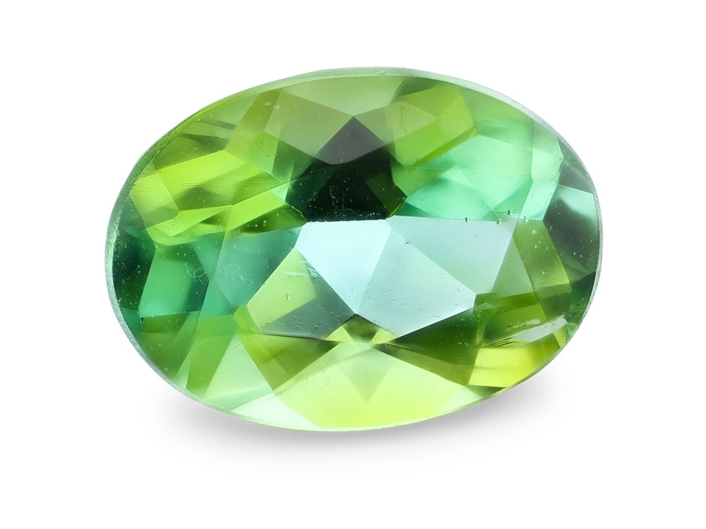 Green Tourmaline 6.9x5.1mm Oval