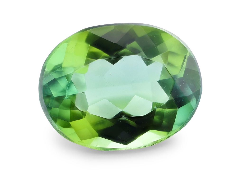 Green Tourmaline 6.2x4.75mm Oval