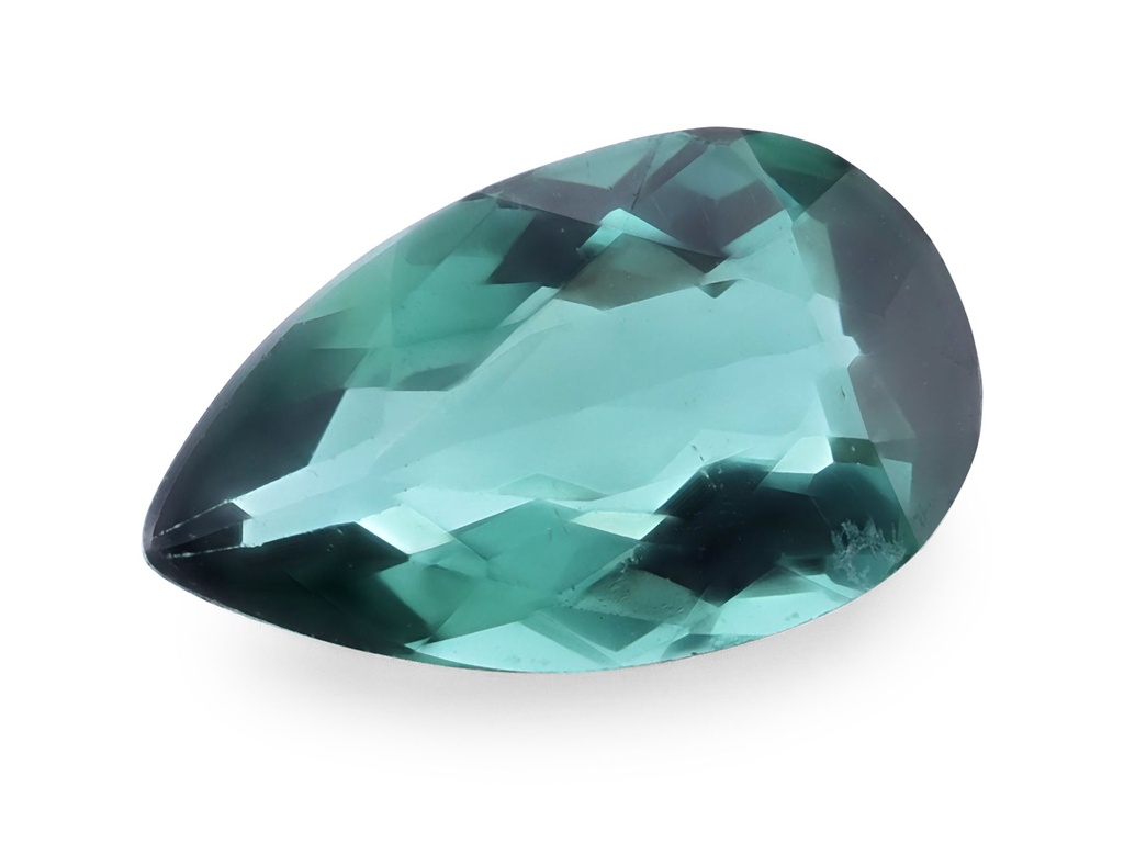 Teal Tourmaline 8.1x4.2mm Pear Shape