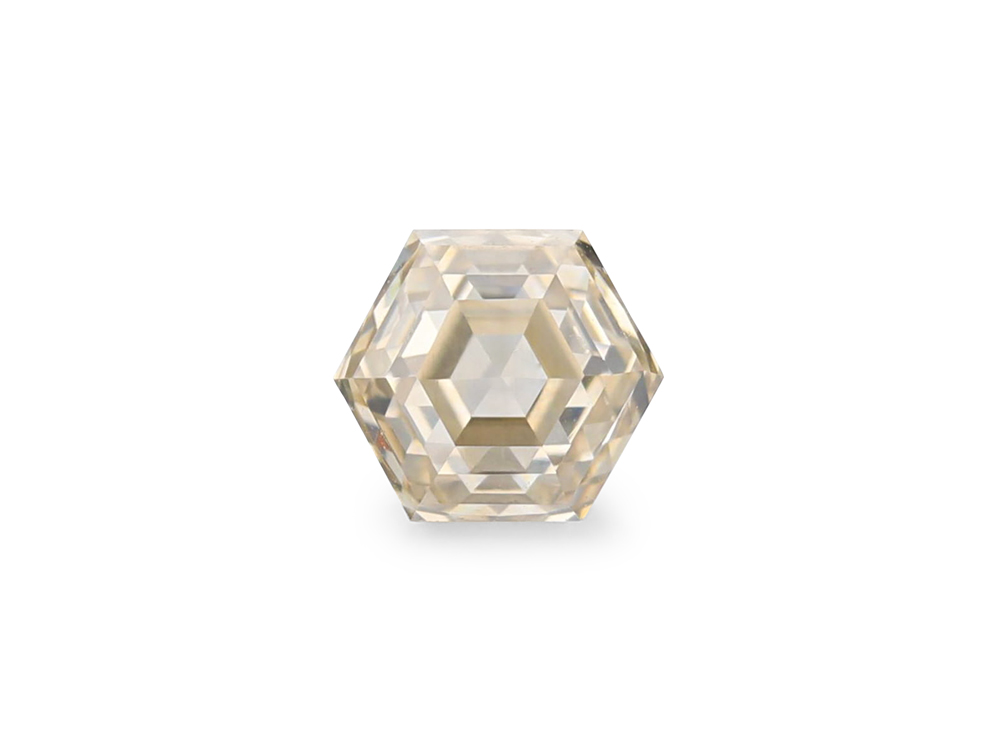 Champagne Diamond 3.70mm Hexagon