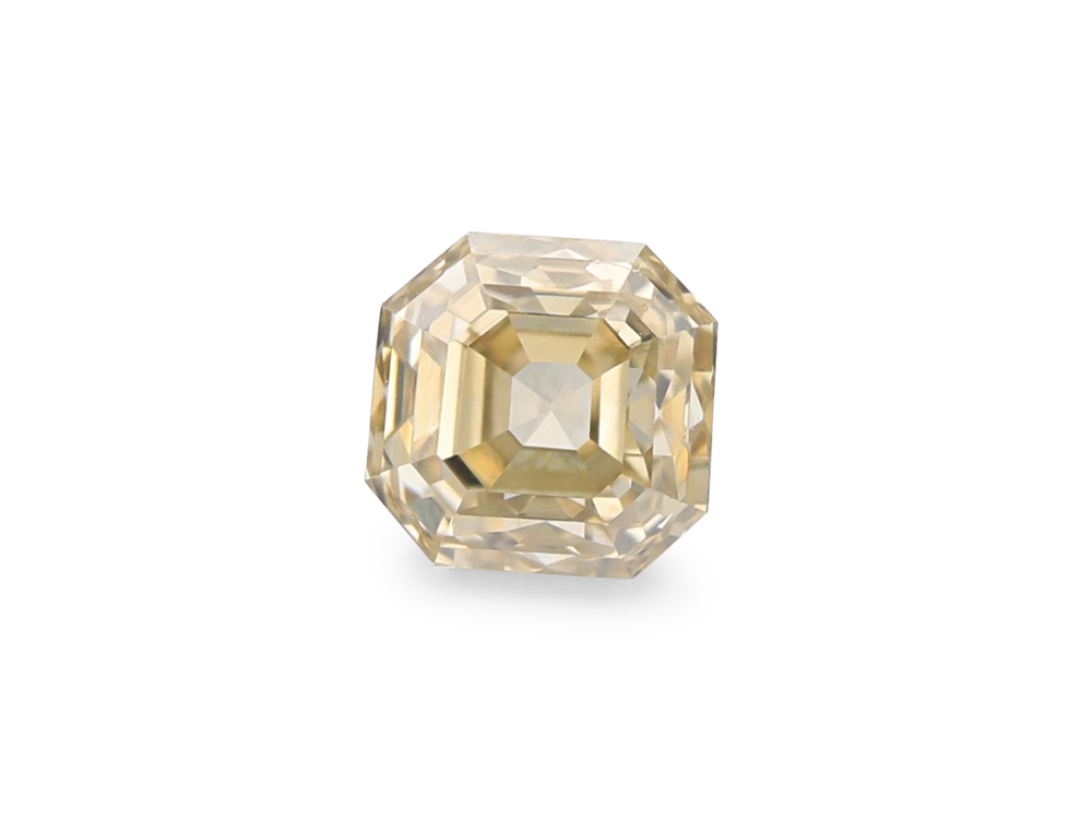 Champagne Diamond 4x3.9mm Emerald Cut