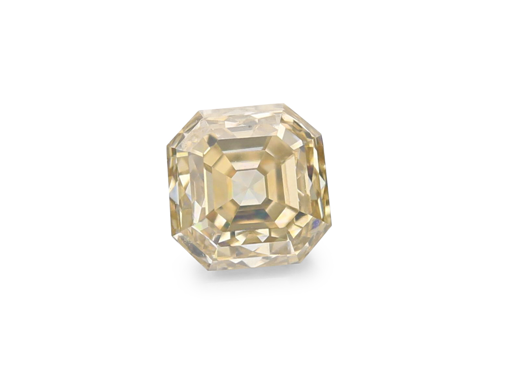 Champagne Diamond 4.00mm Emerald Cut