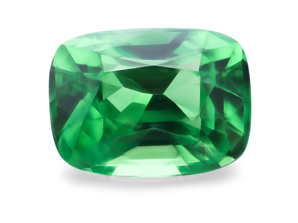 Tsavorite Garnet 7.3x5.5mm Cushion