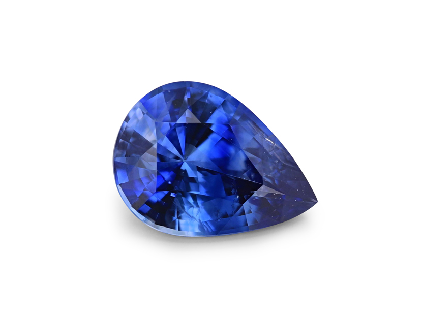 Ceylon Sapphire 6.8x5mm Pear Shape Mid Blue