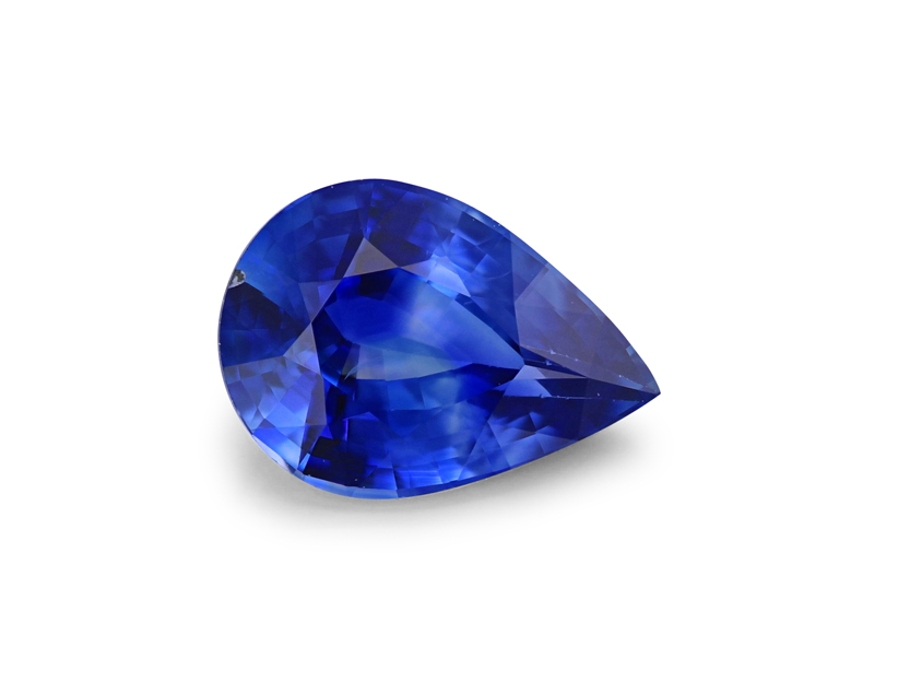 Ceylon Sapphire 6.7x4.8mm Pear Shape Mid Blue