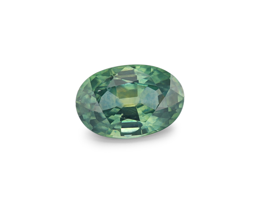 Montana Teal Sapphire 6x4.1mm Oval