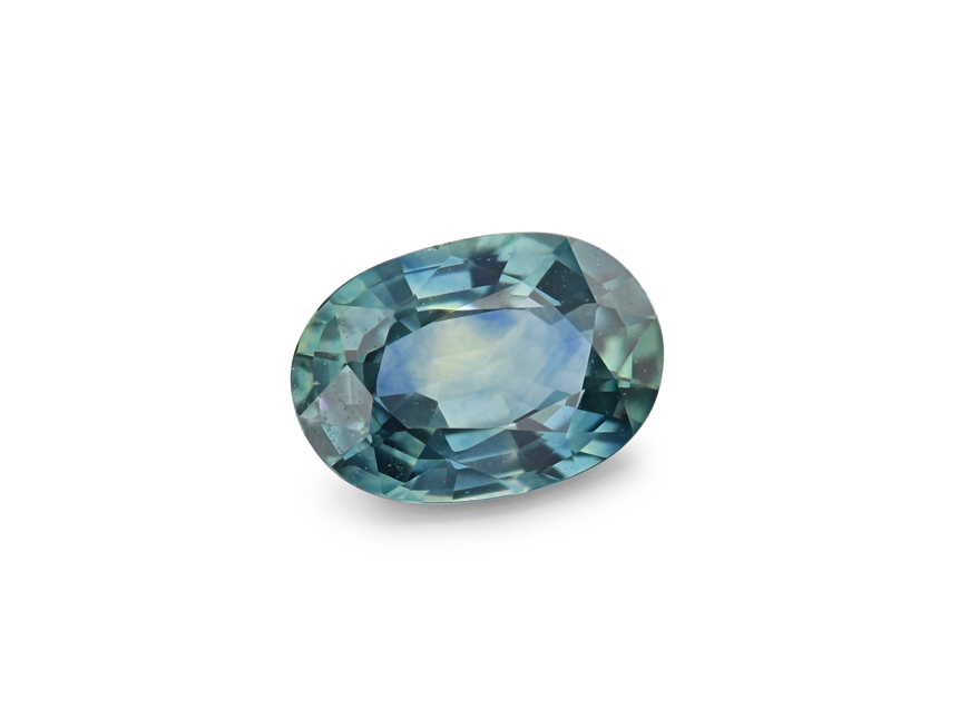 Montana Teal Sapphire 6x4mm Oval