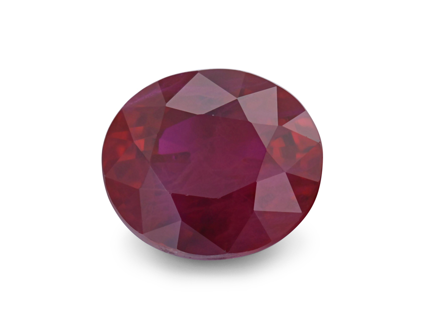 Burmese Ruby 7.5x6.4mm Oval