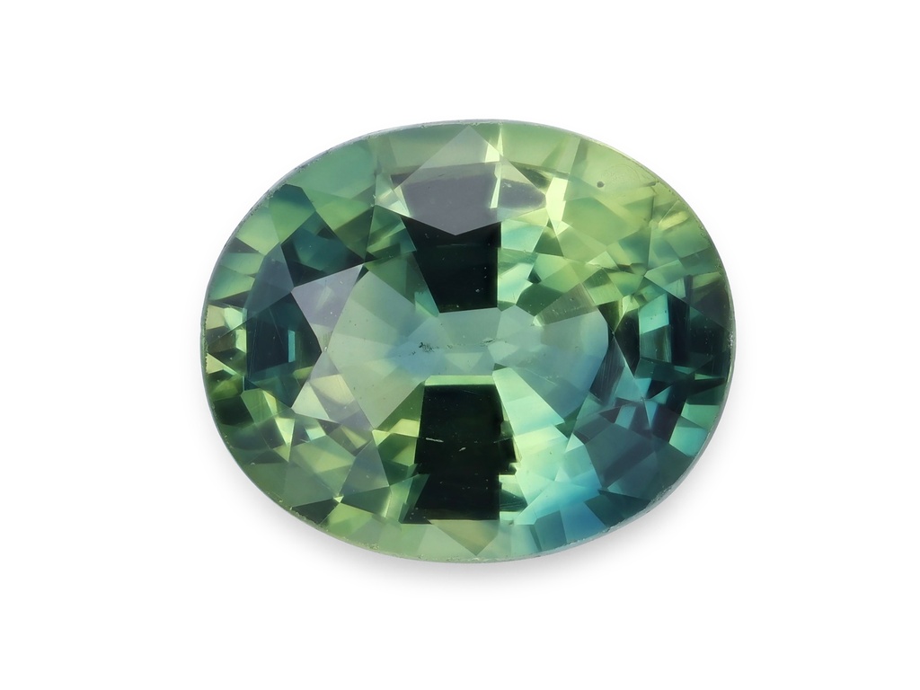 Parti Sapphire 6x5.1mm Oval