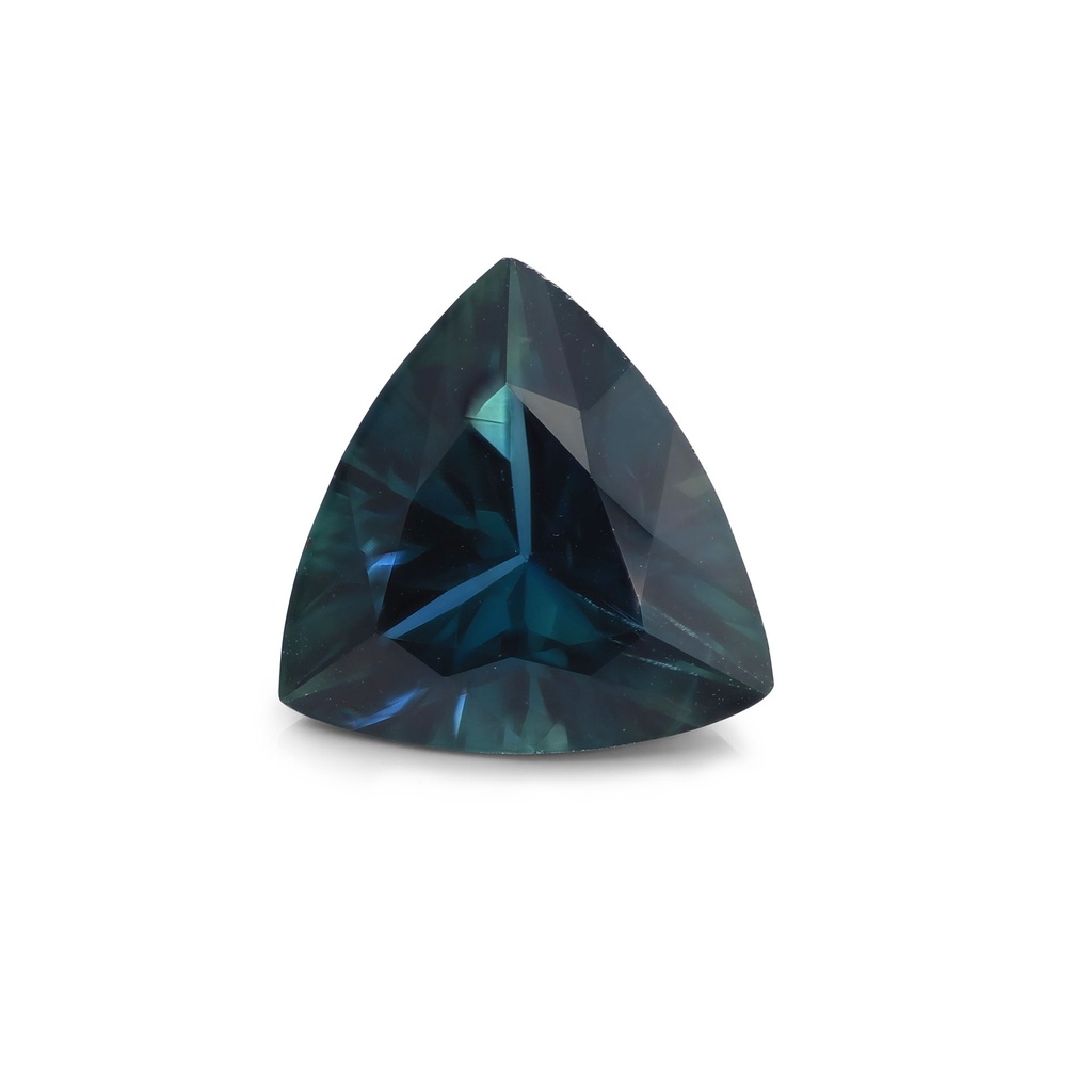 Sapphire 8.4x8.3mm Trilliant Teal