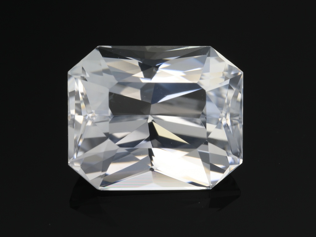 White Sapphire 10.7x5.7mm Radiant Cut