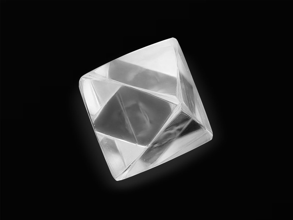 Diamond 3.50mm+/- Octahedron White VVS