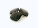 Smoky Quartz 13mm Square Cushion Buff Top