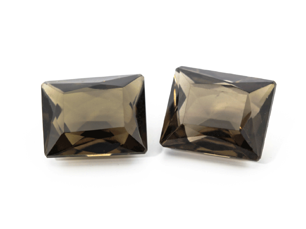 Smoky Quartz 10x8mm Baguette Radiant 