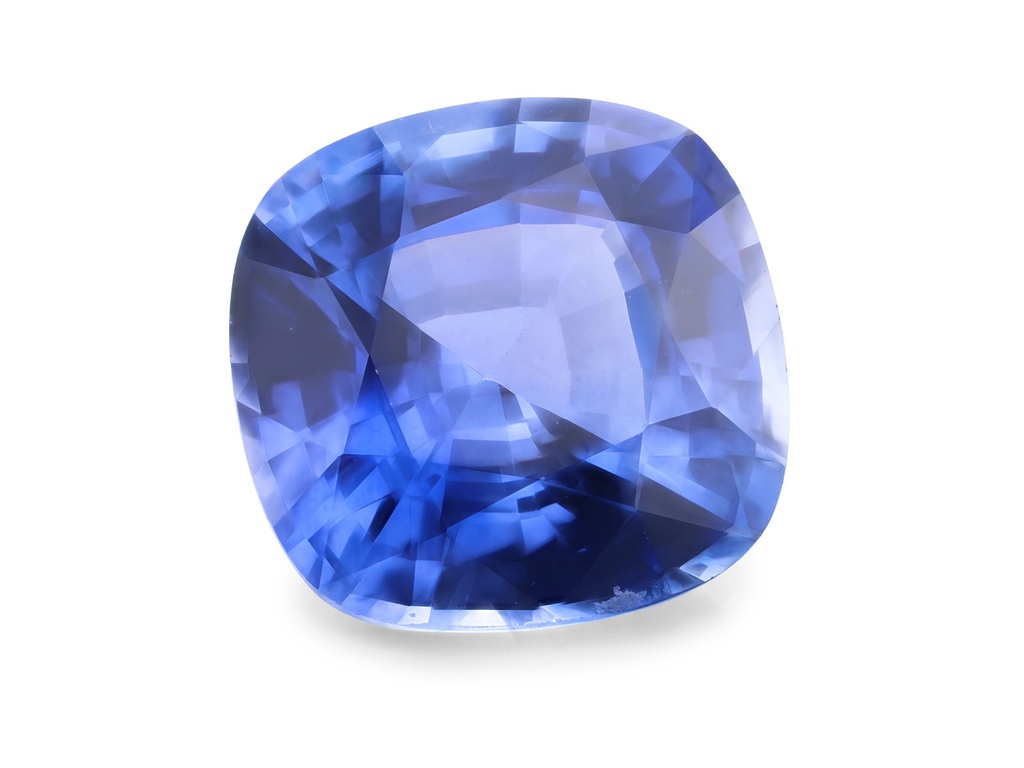 Ceylon Sapphire 7.6x7.4mm Cushion Mid Blue