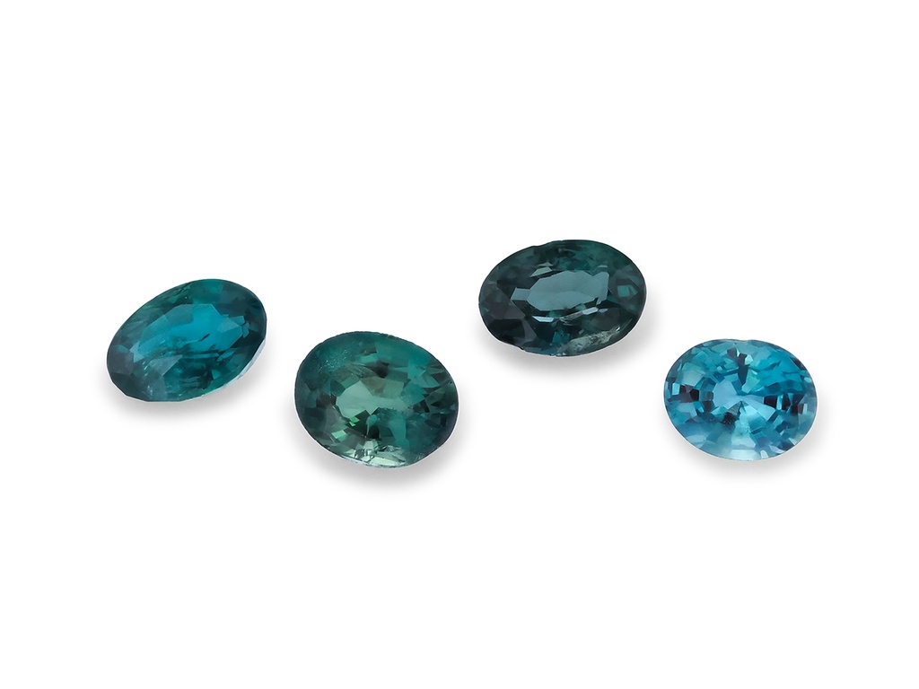 Alexandrite 3x2mm+/- Oval Set of 4