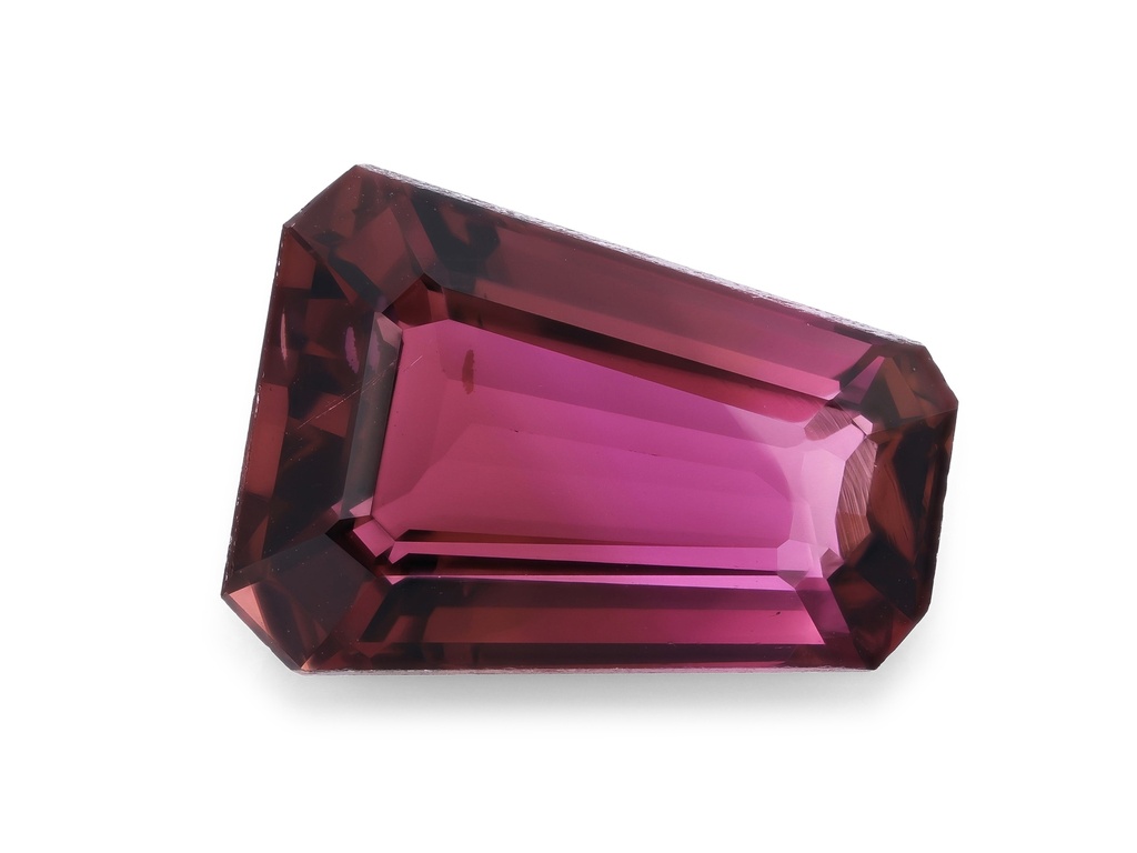 Tourmaline 10.05x7.4mm Tapered Baguette Pink Purple