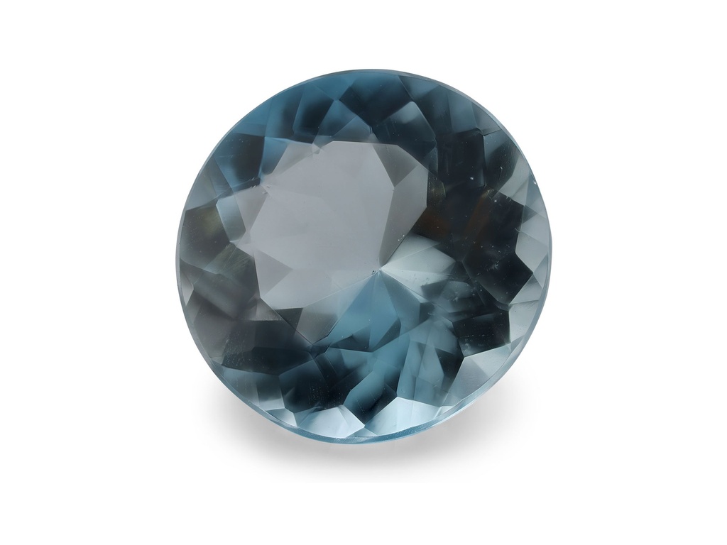 Topaz 11.10mm Round Blue