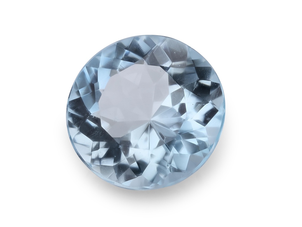 Topaz 11.10mm Round Blue