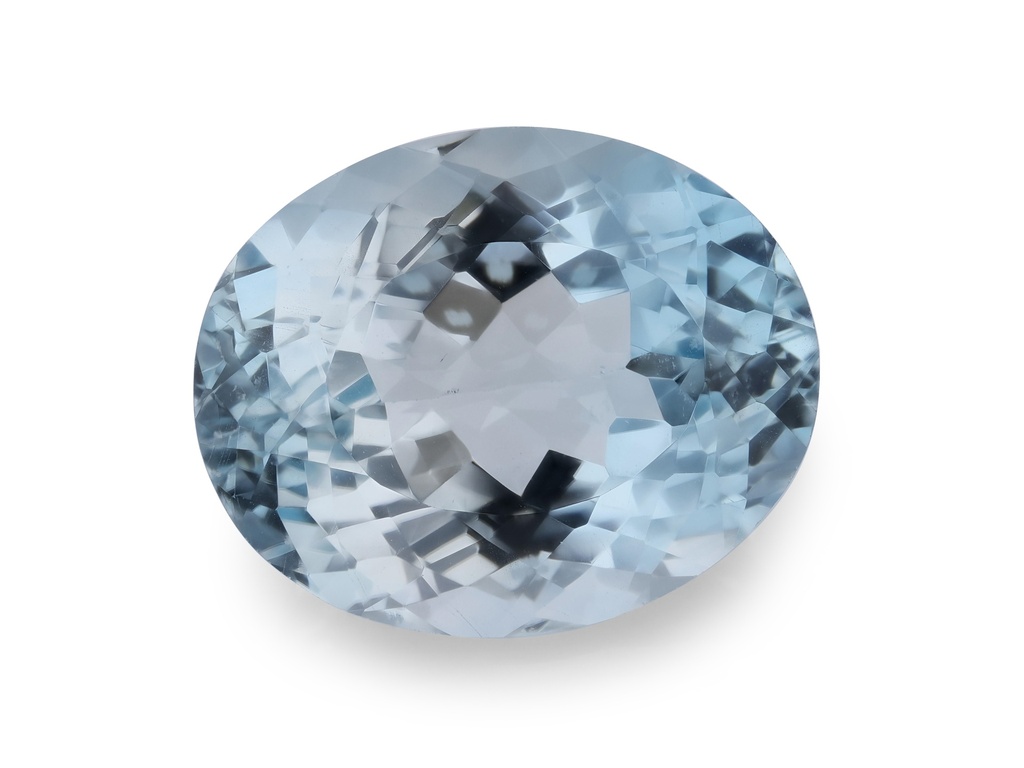 Topaz 11.9x9.8mm Oval Blue