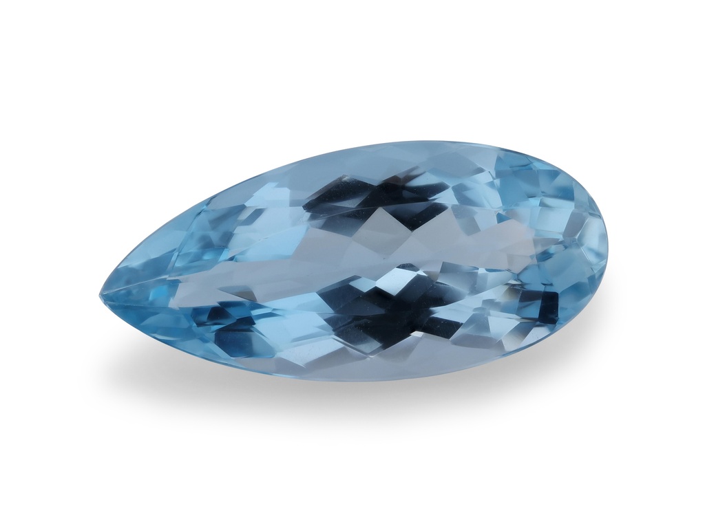 Topaz 26.5x12.2mm Pear Shape Blue