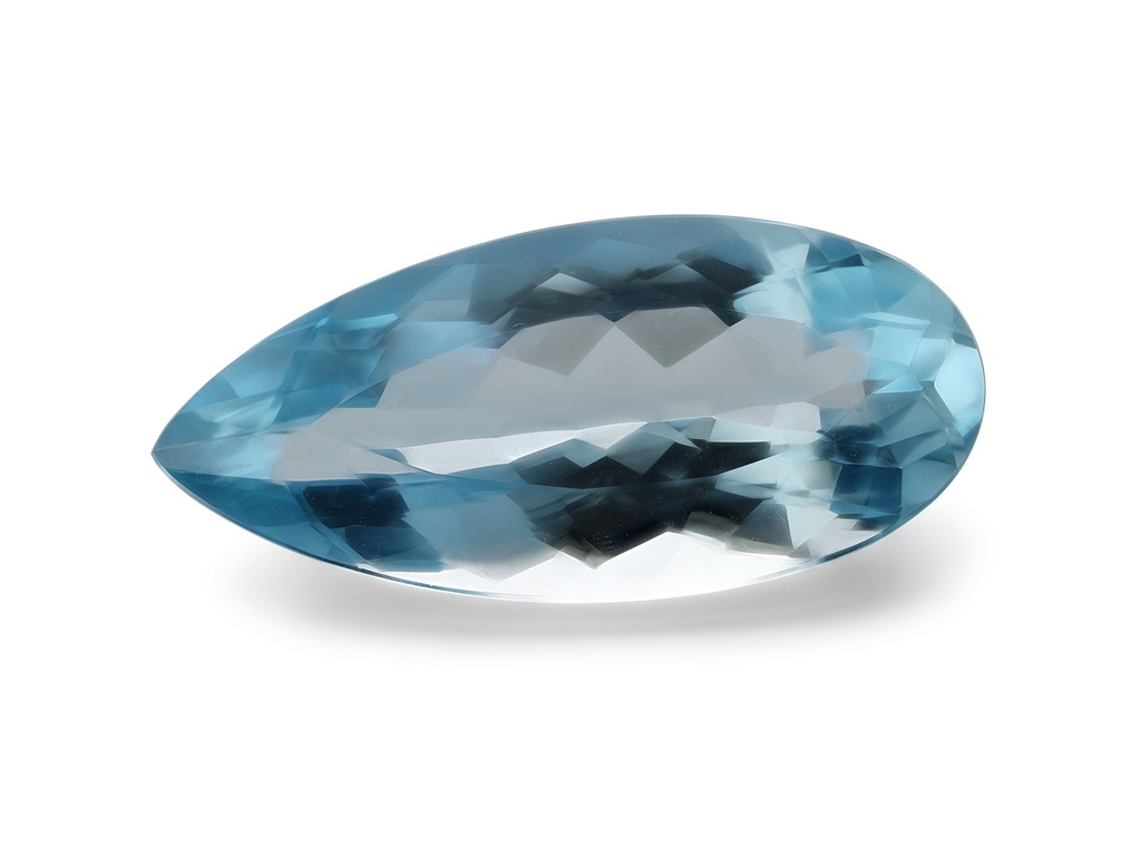 Topaz 26.5x12.2mm Pear Shape Blue