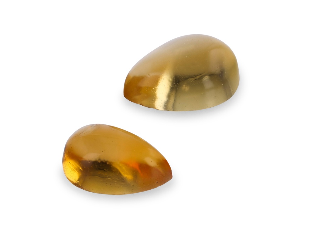 Citrine 5x3mm Pear Shape Cabochon 