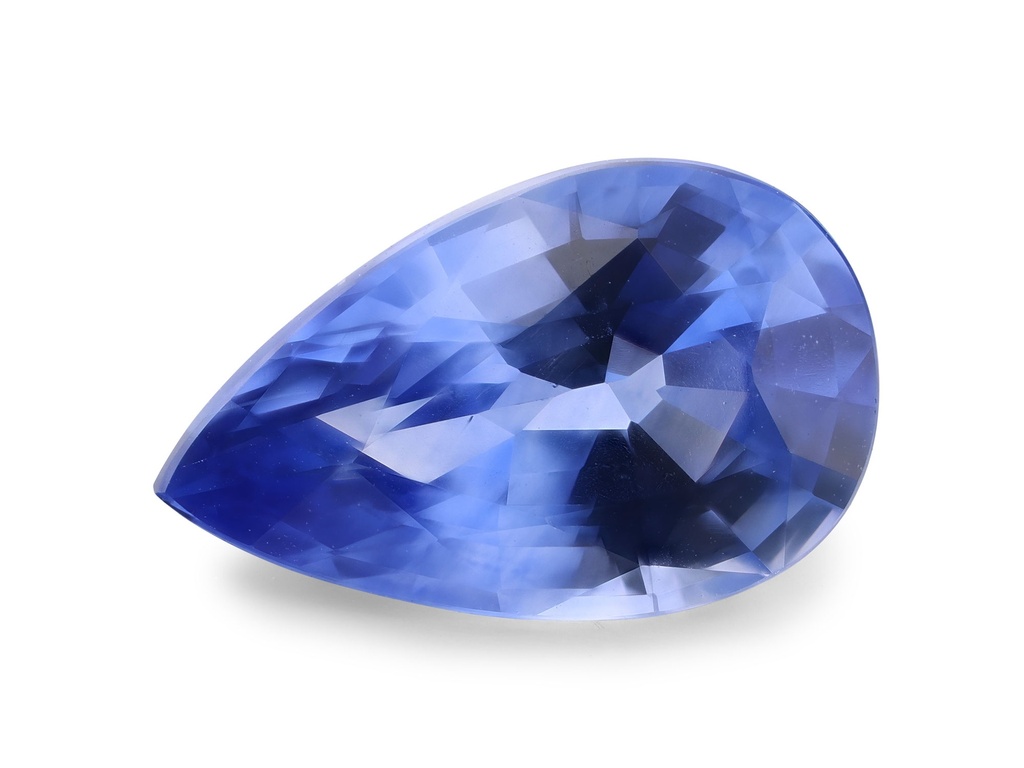 Ceylon Sapphire 9x5.7mm Pear Shape Light Blue