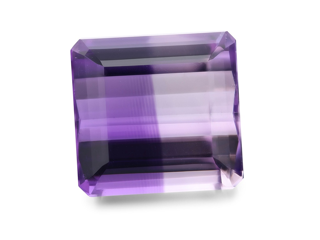 Bi-Colour Amethyst 15.75x15mm Emerald Cut