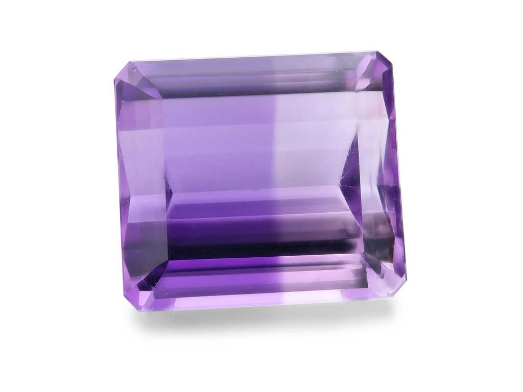 Bi-Colour Amethyst 16x14.3mm Emerald Cut