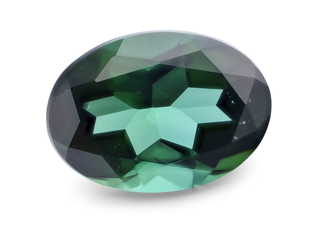 Green Tourmaline 6.8x4.9mm Oval