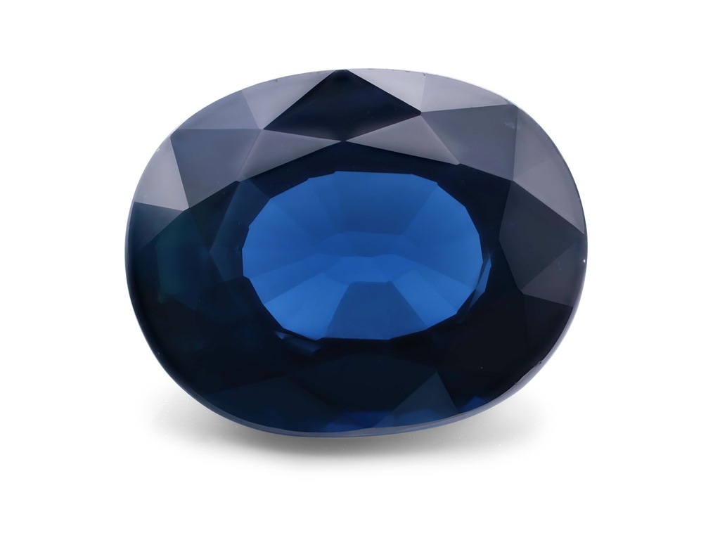 Australian Blue Sapphire 10x8mm Oval