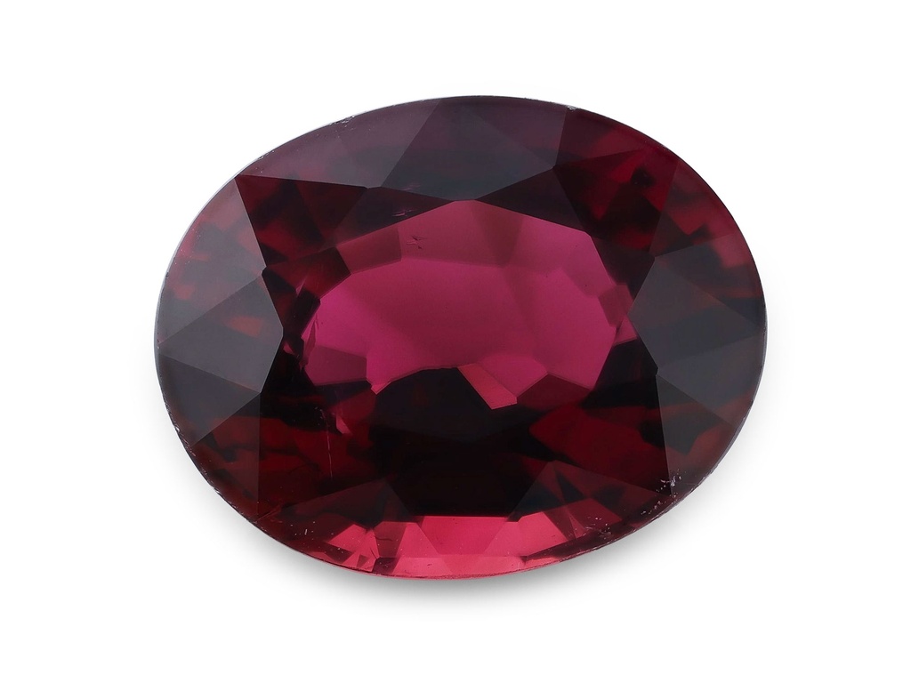 Pink Tourmaline 10x8mm Oval Purple