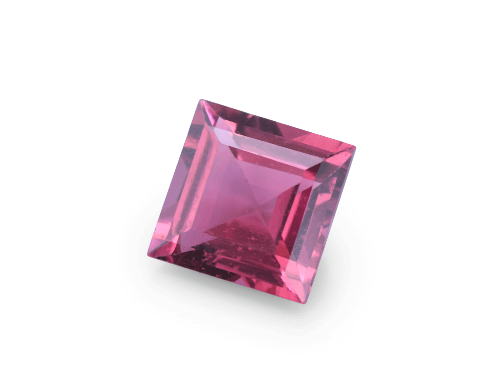 Pink Tourmaline 5.90mm Carre Cut