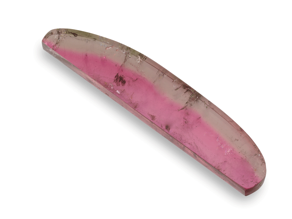 Watermelon Tourmaline 41x8mm Slice