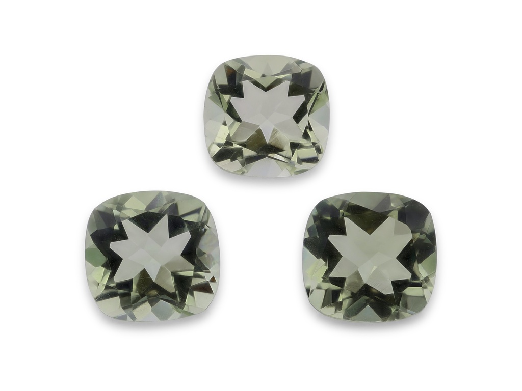 Mint Quartz 12mm Square Cushion