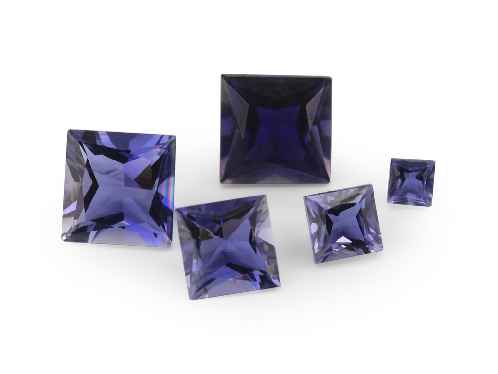 Iolite 2.00mm Princess Cut